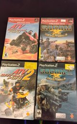 4 Play Station Video Games #2