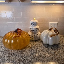 Trio Of Pumpkins