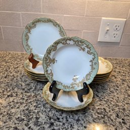 Eight Limoges France Elite 5.5' Plates