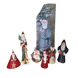 Assortment Of Santa's Including Lenox & Jim Shore