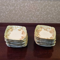 Twelve Limoges Elite Butter Plates