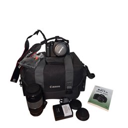 Canon EOS Rebel T3i Camera With Accessories