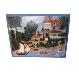 Painting On Wood By Tinker Cole