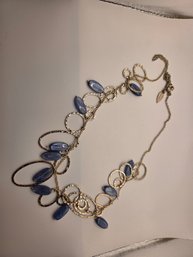 Silver & Blue Tone Coldwater Creek Necklace