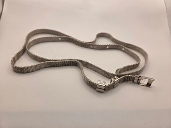 Silver Toned Belt