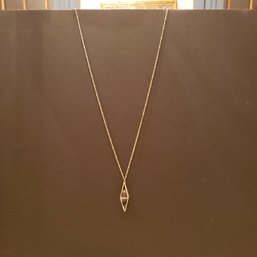 Geometric Pendant Necklace