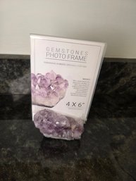 Amethyst Gemstone Photo Frame