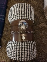 New! Altitude Home 50'x60' Reversible Sherpa Throw