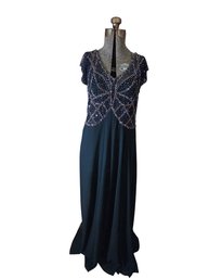 Stunning JKARA Beaded Butterfly Gown Size 12 From Kleinfelds