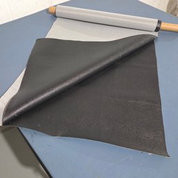 Black Faux Leather Vinyl