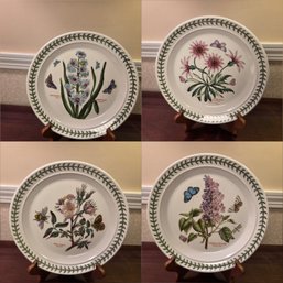 Four Portmeirion Botanic Garden 8.5' Plates