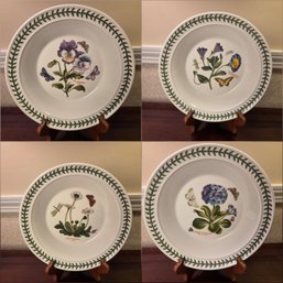 Four Portmeirion Botanic Garden Rimmed Soup Bowl