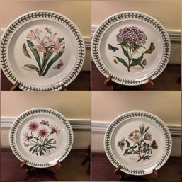 Four Portmeirion Botanic Garden 8.5' Plates