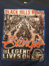 New Old Stock 2019  Sturgis Black Hills Rally T-Shirt