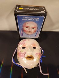 Ceramic Clown Wall Hanging Plaque #2