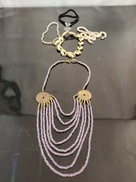Collection Of Costume Necklaces #10