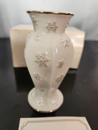 N.O.S. Lenox Winter Splendor Vase