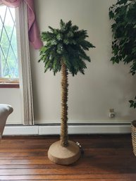 Delightful Pre-lit Artificial Tropical Palm Tree