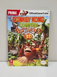 Donkey Kong Country Returns 3D Prima Official Game Guide