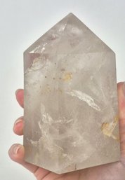 Large Clear Quartz Point Tower