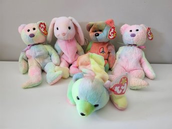 Ty Beanie Babies Tie-Dye Collection