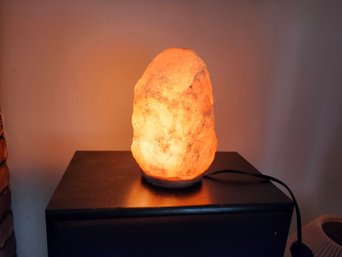 Large Natural-cut Pink Himalayan Salt Lamp
