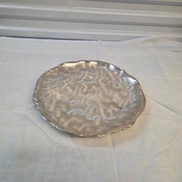 Vintage WMF Ikora Silverplate Round Platter Serving Tray