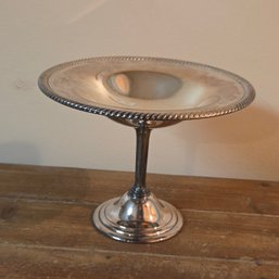 Silverplate Pedestal Compote Candy Dish