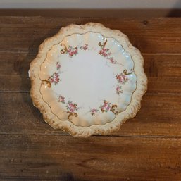 Antique Porcelain Plate From Limoges