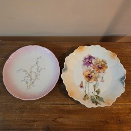 Two China Plates