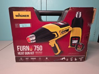Wagner Furno 750 Heat Gun Kit With Case & Accessories
