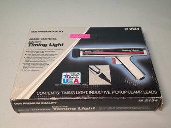 Sears Craftsman Inductive Timing Light No. 2134 - Made In USA - With Box & Instructions