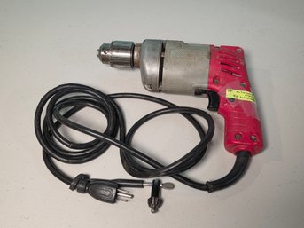 Vintage Milwaukee 3/8' Hole-Shooter Electric Drill - Cat. No. 0222-1