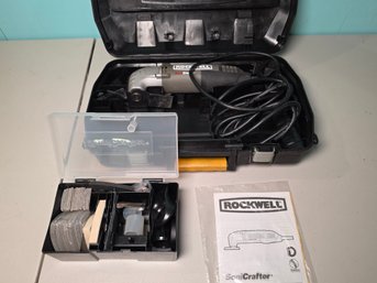 Rockwell SoniCrafter Oscillating Multi-Tool Kit With Case & Accessories