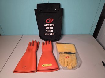 CIP Electrical Safety Glove Set With Storage Bag - Size 9