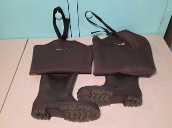 Frogg Toggs Hip Waders - Size 12 - PVC/Polyester