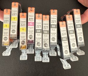 Canon 221 Unopened Printer Ink