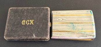 2 Vintage Cigarette Cases