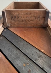 Antique  Indianapolis Kraut (cabbage) Cutter