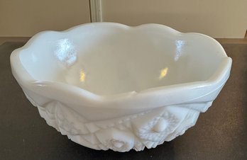 Milk Glass Bowl