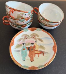 Japanese Cups And Saucers