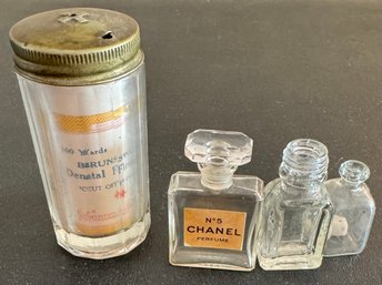 Vintage Small Glass Jars