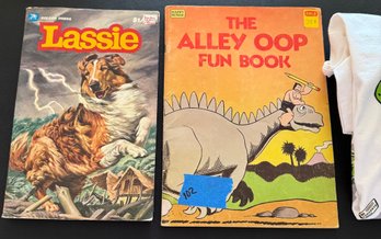 Unused Hanna-Barbera L T-shirt And Comic And Coloring Book