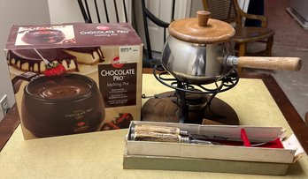 Fondant Pot And Chocolate Melting Pot