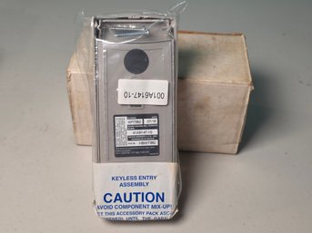 Factory-Sealed Keyless Entry Assembly
