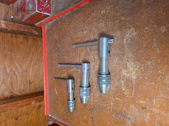 Vintage Ratcheting T-Handle Tap Wrench Lot - Craftsman & General - Made In USA