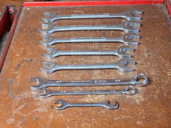 Craftsman Open-End & Combination Wrench Lot - Assorted Finishes