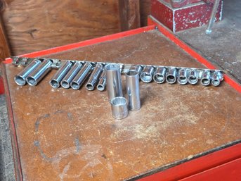 Craftsman Deep & Standard Socket Lot - Assorted Sizes