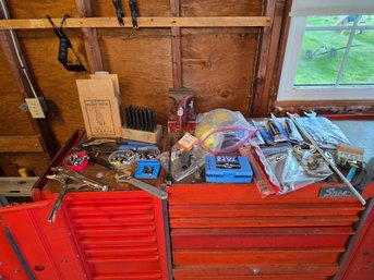Spellmaco 'Spotters' Transfer Punch Set, Craftsman Wrenches, Permatex & Assorted Shop Tools