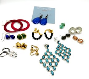 Group Of 13 Pair Earrings